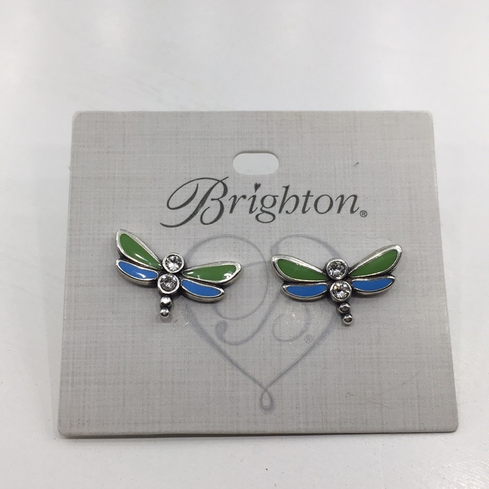 Blue and green Dragon Fly earrings. Brand new!!!